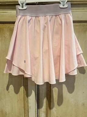 Lululemon Athletics Baby Pink Court Rival Skort